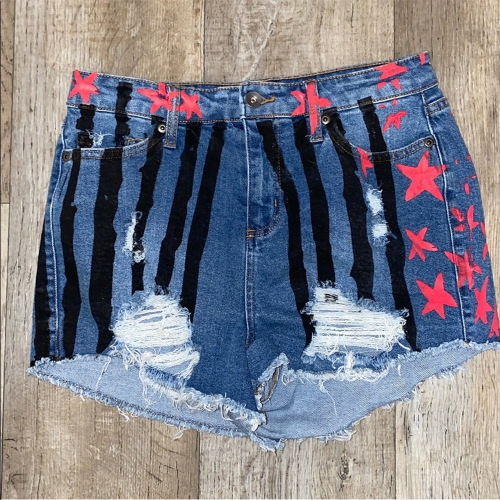Harley Quinn Birds of Prey Shorts